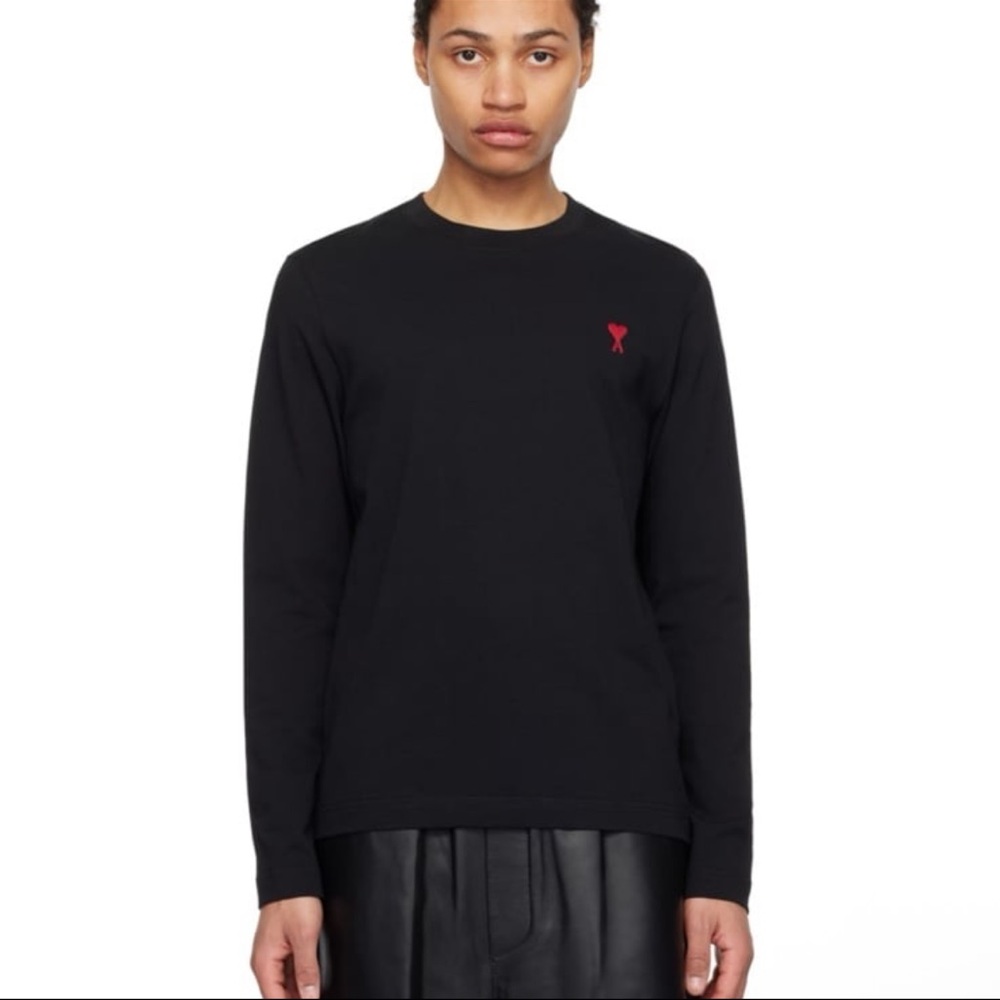 AMI PARIS  Long Sleeve Shirt! Nwt and barcode!